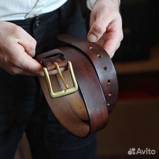 Кожаный ремень