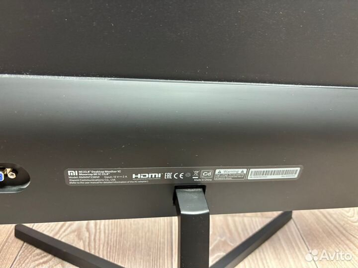 Монитор Xiaomi Mi Desktop Monitor 1С черный