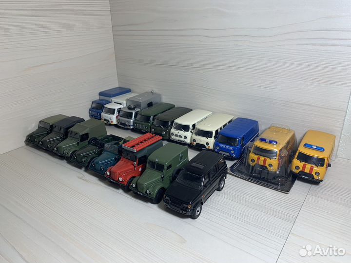 Коллекция УАЗ газ