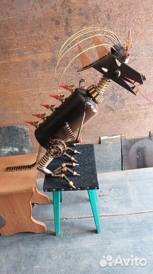 Дракон кованый