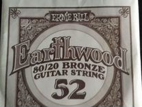 Гитарная струна Ernie Ball Earthwood 80/20 52