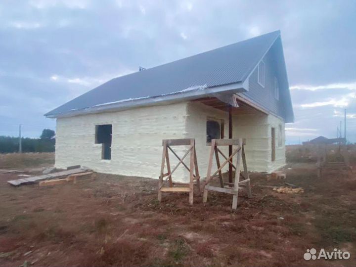 Утепление частных, жилых домов (фасады, стены)