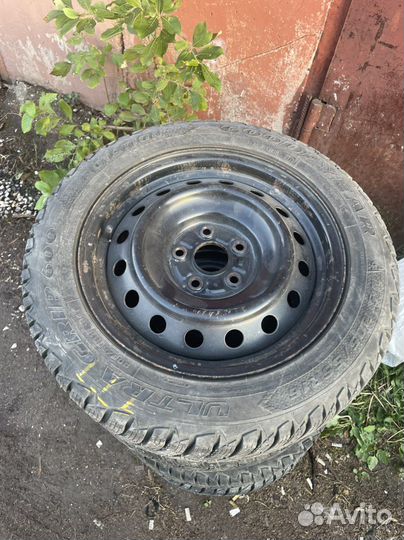 Колеса 205 55 R16 зимние ultra grip 600 5 114,3
