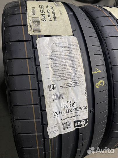 Continental SportContact 6 235/35 R19 91Y