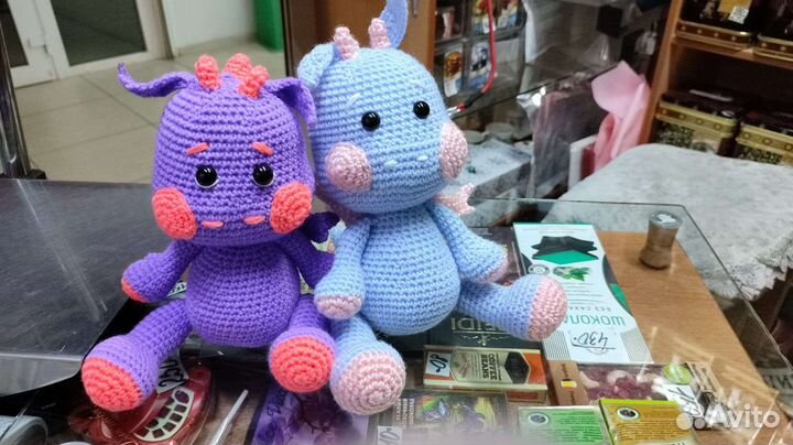 Вязанные игрушки ручной работы