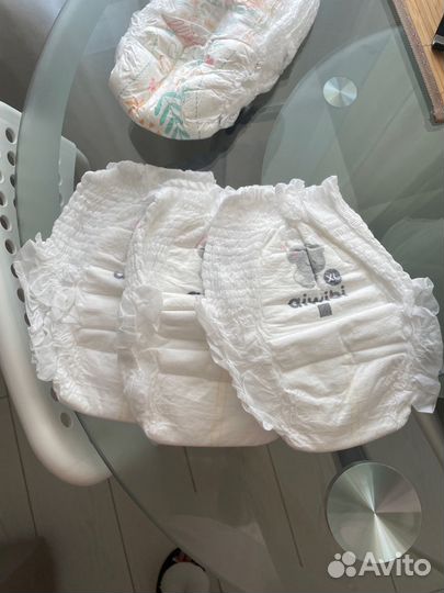 Подгузники трусики baby go 6