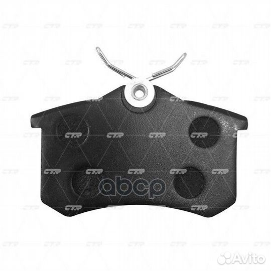 GK0766 колодки дисковые задние VW Golf II/III