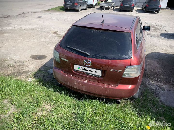 Mazda CX-7 2.3 AT, 2008, 233 000 км