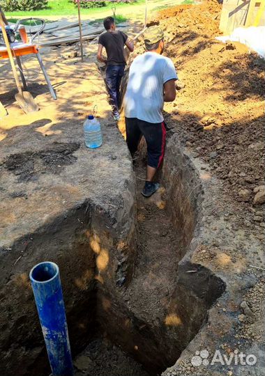 Обустройство скважины с кессоном