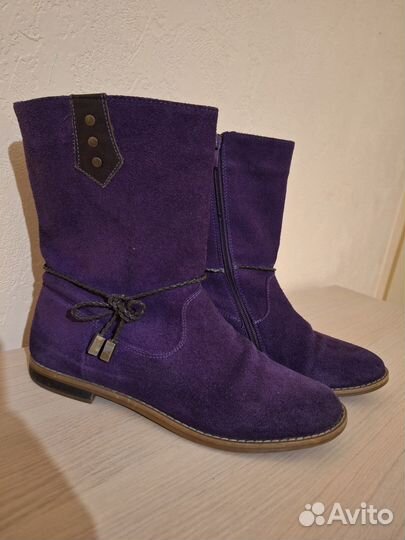 Ботильоны натуральная замша 39 р