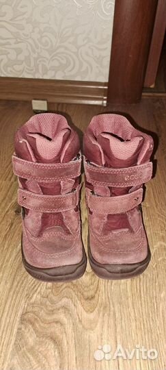 Детские ботинки зима Ecco р-р 23