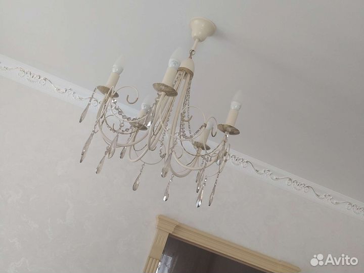 Люстра потолочная подвесная бу