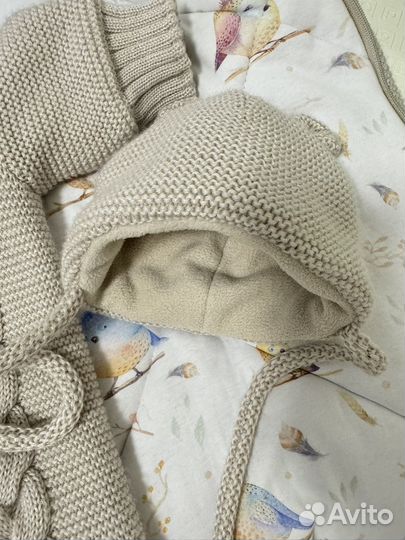 Комплект конверт на выписку Мамины записки, зимний