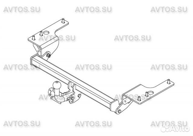 Фаркоп для Toyota Corolla E18, 2013-2019