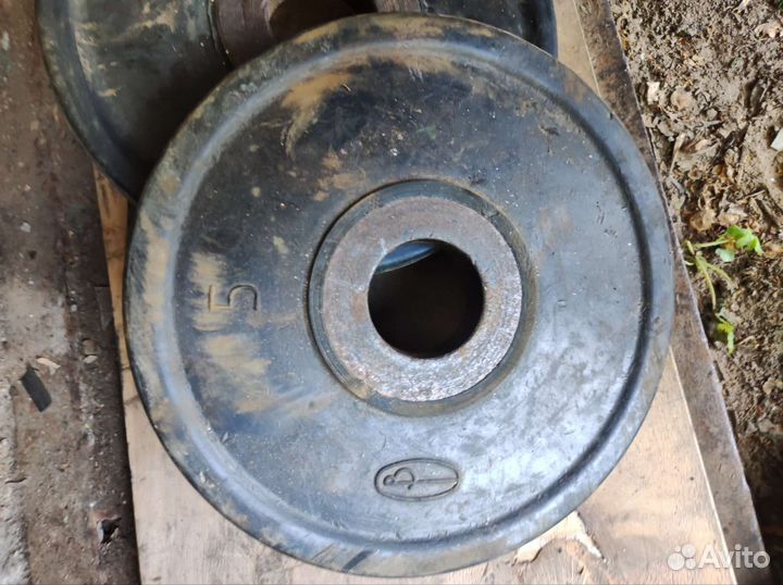 Блины для штанги 5 кг