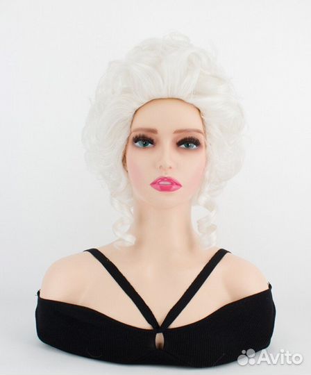 Карнавальный аксессуар парик маркиза