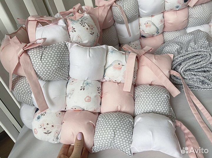 Бортики в кроватку