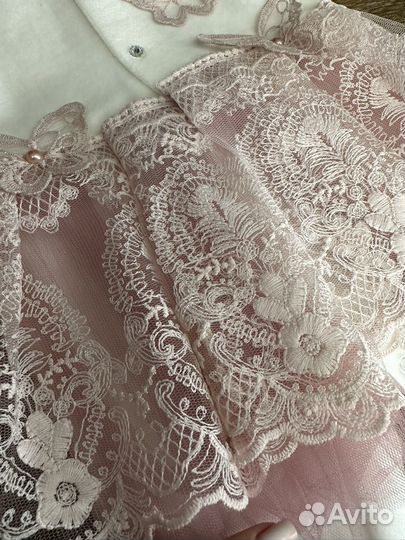 Платье боди на выписку