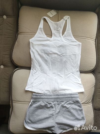 Новый комплект хлопок майка с шортами Твоё Disney