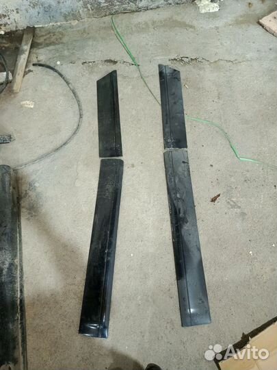 Накладки на двери и пороги ваз 2114