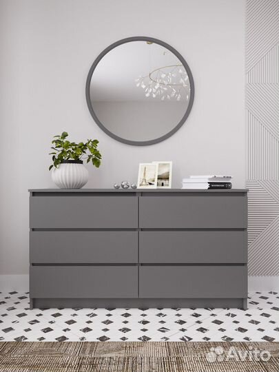 Комод Мори мк 1380.6 Графит