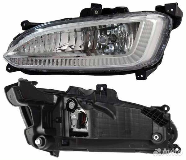 Туманка Hyundai Santa Fe 2013+