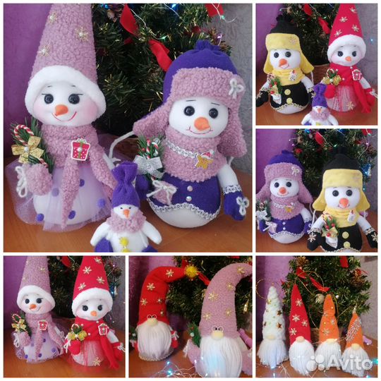 Новогодние игрушки ручной работы