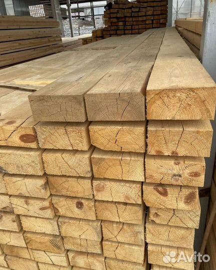 Брус обрезной 150х150х6000мм с доставкой