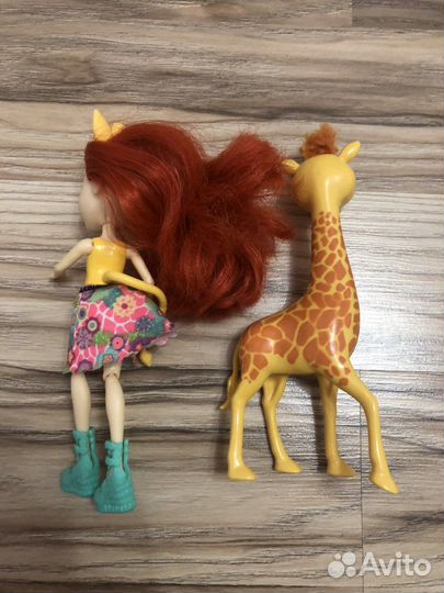 Кукла енчантималс девочка жираф набор