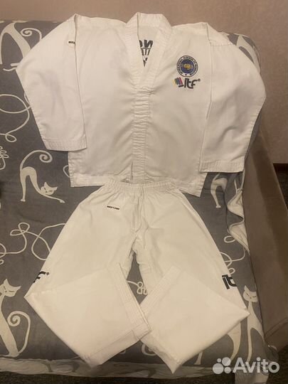 Кимоно для тхэквондо 150, в хорошем качестве Ориг