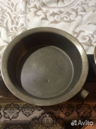 Латунный таз для варенья