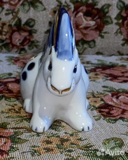 Статуэтка Карандашница Дикобраз СССР лфз фарфор