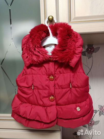 Жилетка для девочки 98 104