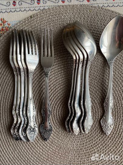 Набор столовых приборов из нержавейки СССР
