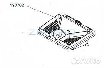 Twin XT 788560 - Рамка крышки аквабокса для пылесо