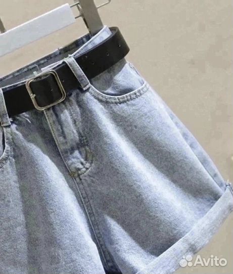 Шорты джинсовые