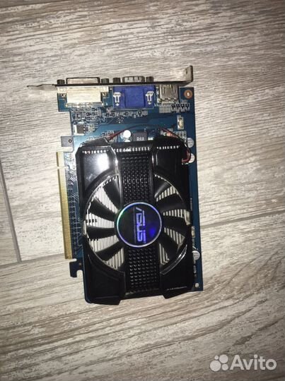 Видеокарта asus GeForse GT 240 1gb
