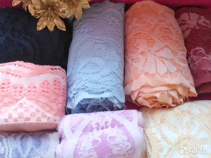 Кружево винтажное набор