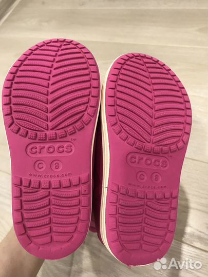 Резиновые сапоги crocs c8