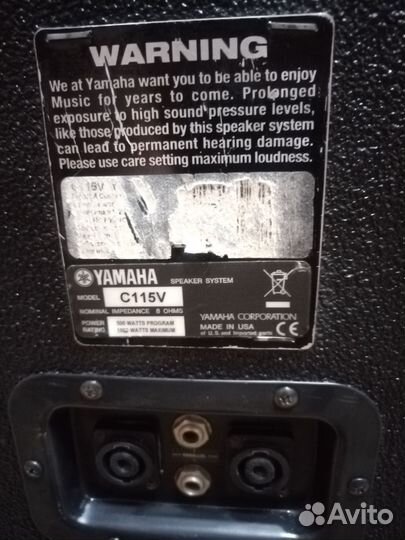 Колонки yamaha C115V