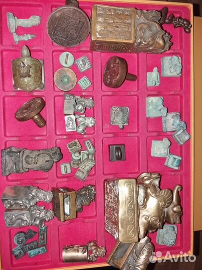 Коллекция Фигурок печатей Бронза