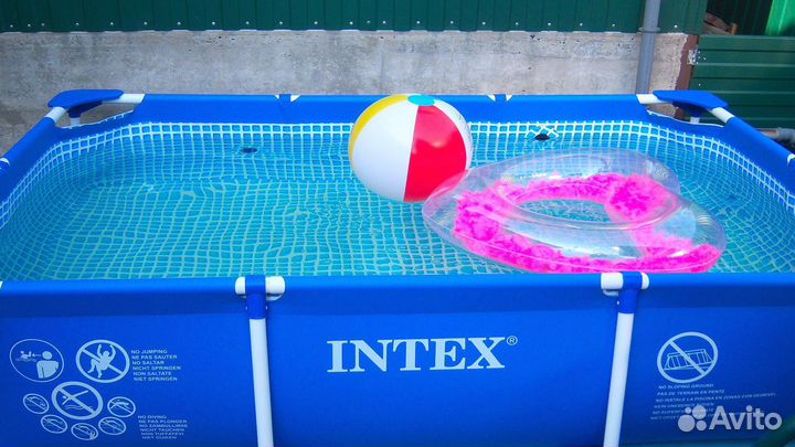 Каркасный бассейн интекс