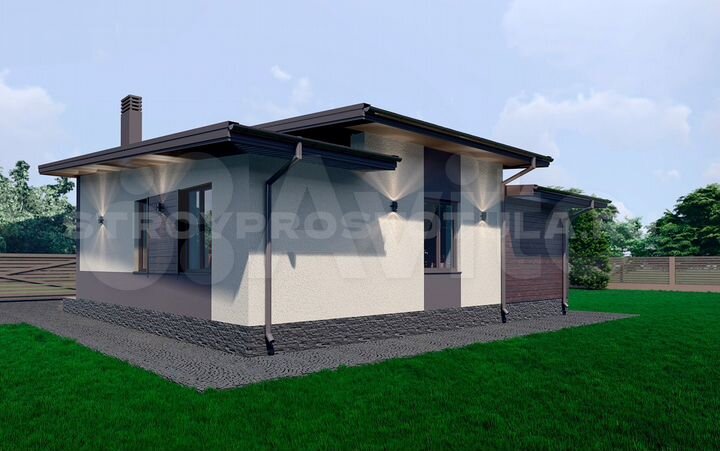 Дом 106 м² на участке 5 сот.