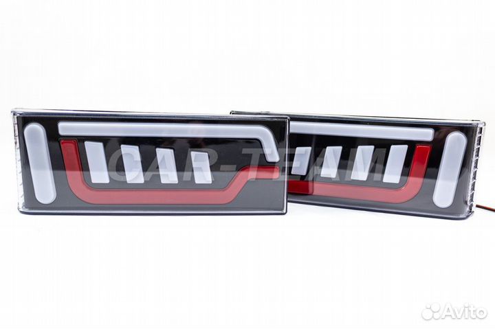 Задние фонари в стиле audi на 2108-2114