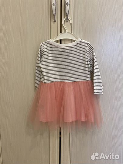 Платье для девочки 80-86 с фатиновой юбкой