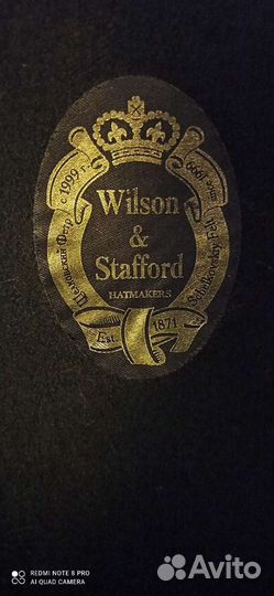 Шляпа фетровая женская