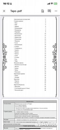 Методическое пособие Таро