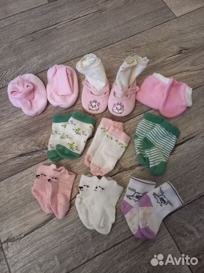 Вещи для девочки от 0 до 6 мес