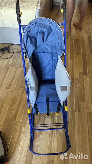 Коляска санки