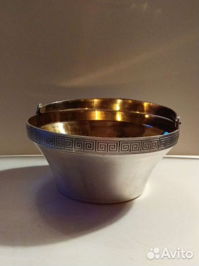 Конфетница. Серебро